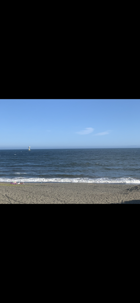 砂浜と海